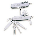 15 Function Stainless Steel Pocket Knife Tool (7/8"x2 7/8")